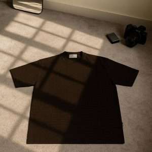 Chocolate Brown Premium Cotton T-shirt